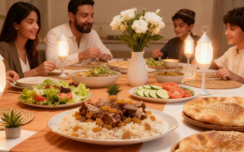 Ramazan iftar sofrası