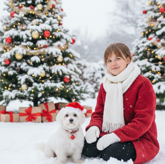 chatgpt ile yılbaşı fotoğraf yapma örneği