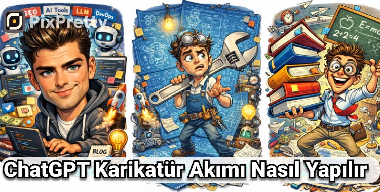 ChatGPT meslek karikatürü akımı rehberi
