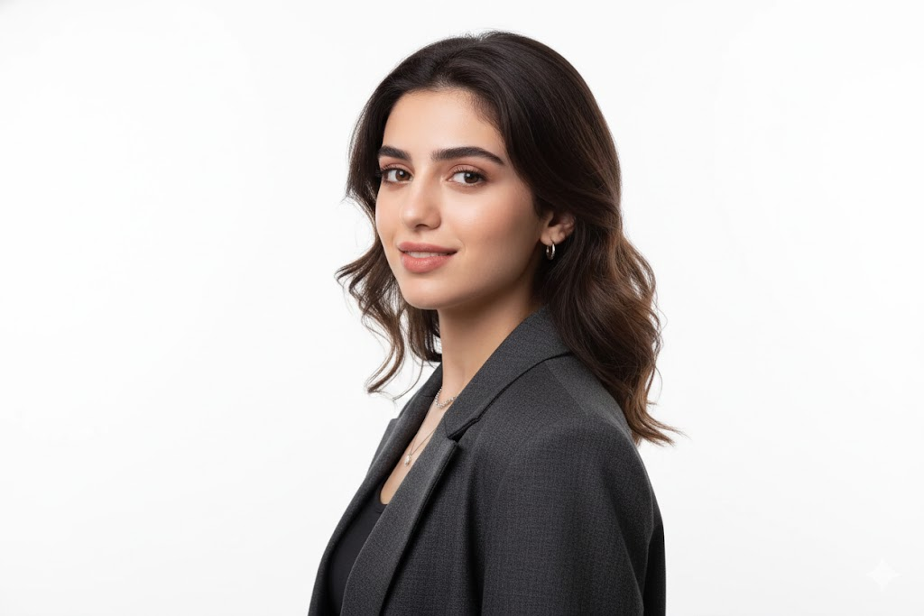 chatgpt portre fotoğraf promptları beyaz fon stüdyo minimal estetik