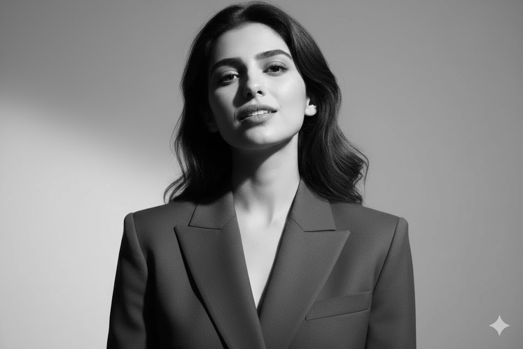 chatgpt portre fotoğraf promptları siyah beyaz klasik moda dergi kapak