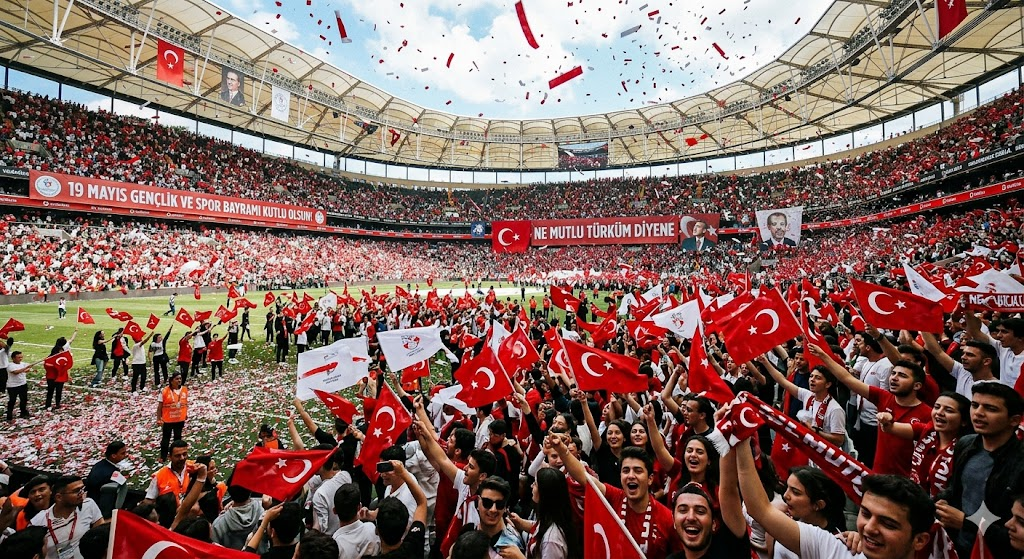 Stadyum kutlaması