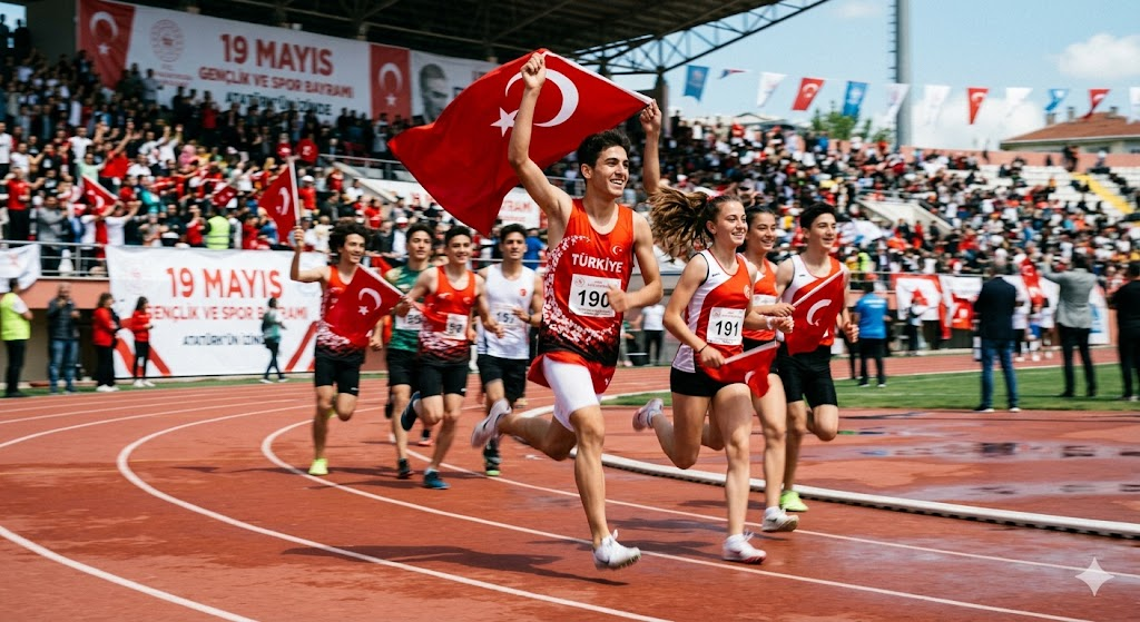 Spor temalı 19 Mayıs