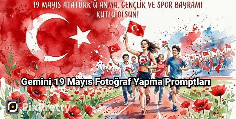 19 Mayıs yapay zeka görsel promptları