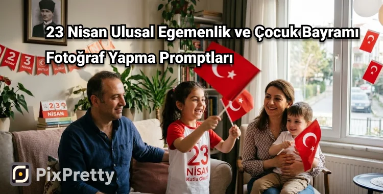 23 Nisan Coşkusunu Yapay Zeka ile Ölümsüzleştirin