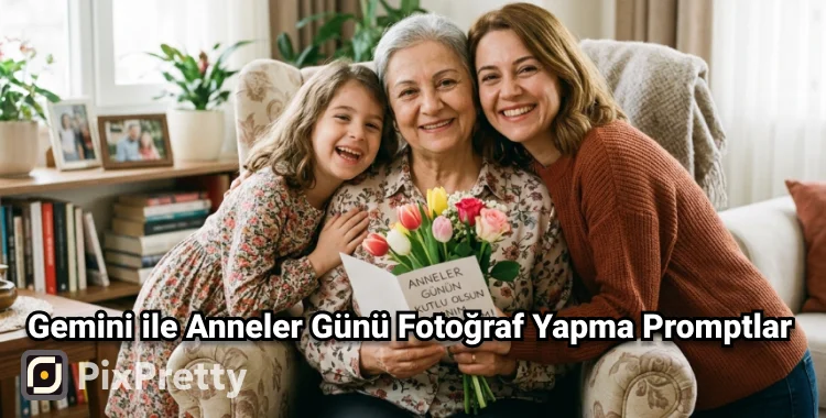 Gemini ile Anneler Günü İçin En İyi Fotoğraf Promptları