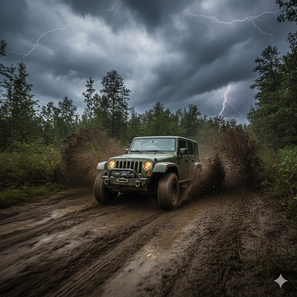 Off-road macera aracı