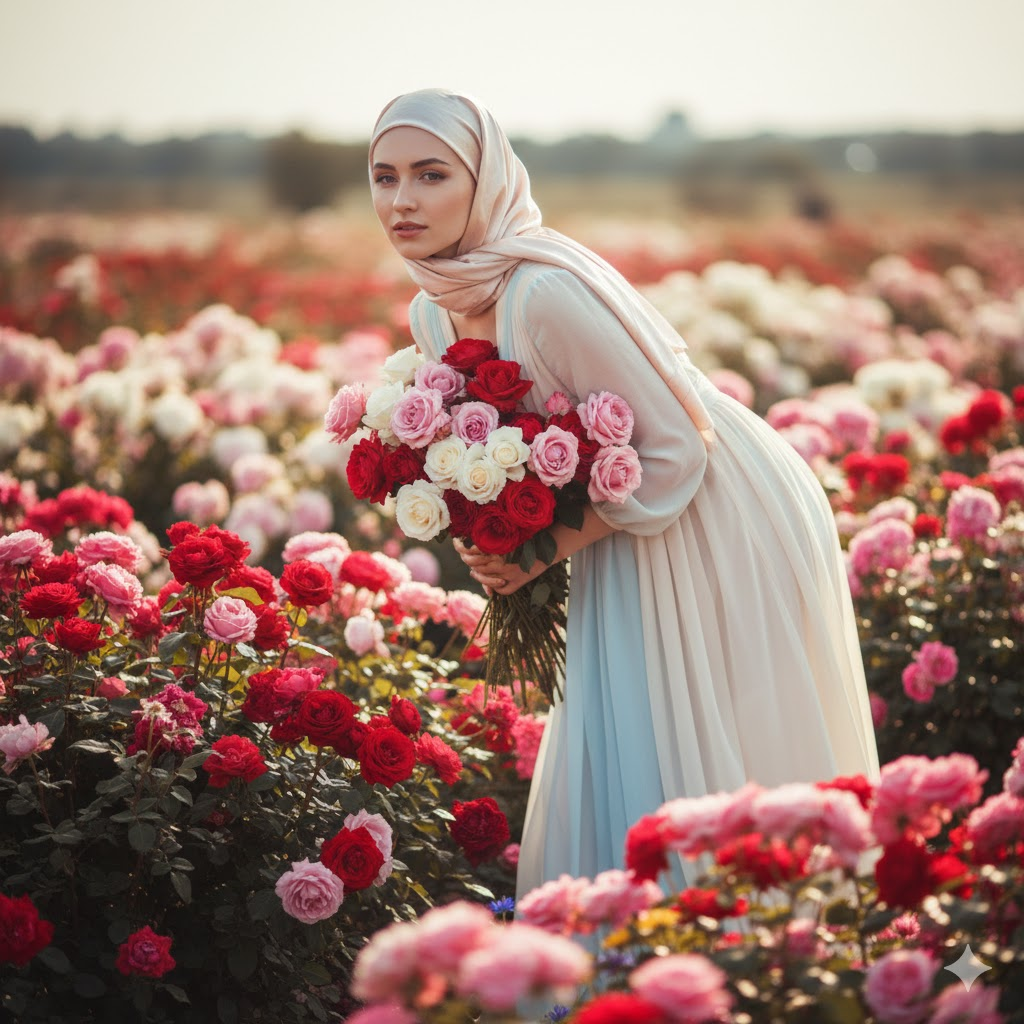 gemini çiçekli fotoğrafı yapma promptları