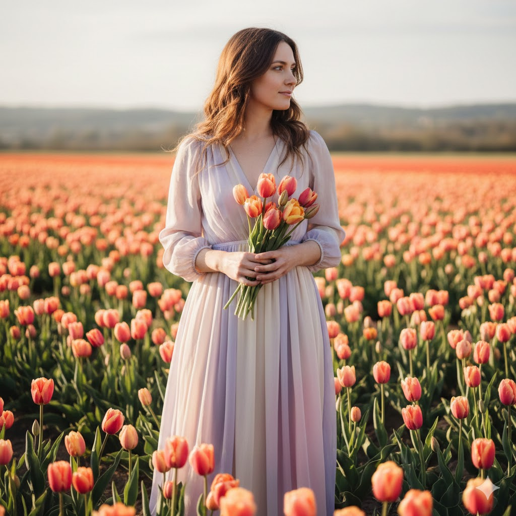 gemini çiçekli fotoğrafı yapma promptları