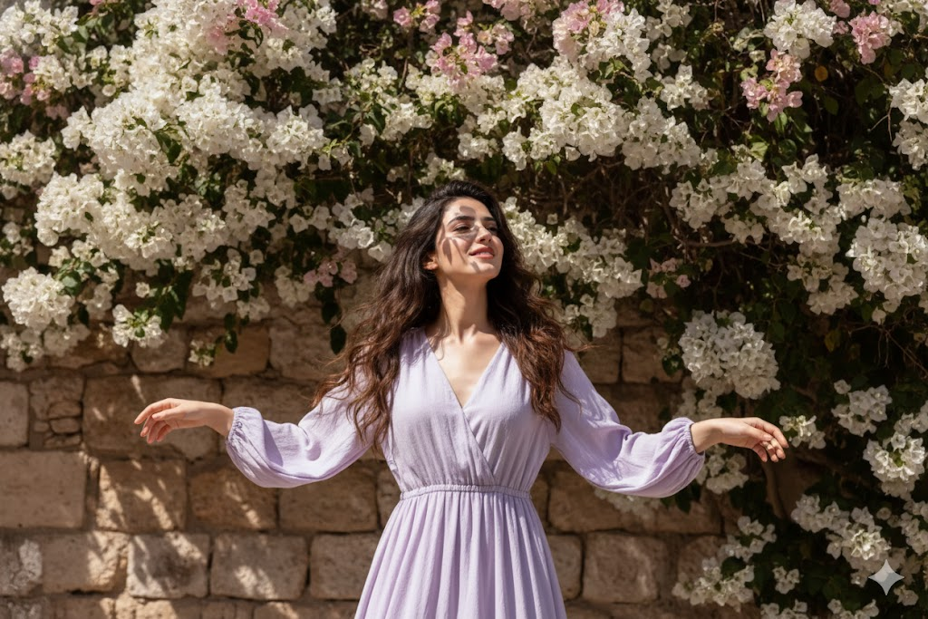 gemini çiçekli fotoğrafı yapma promptları