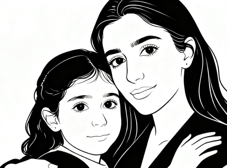 Düşünceli ve Minimalist konseptli Gemini fotoğraf birleştirme örneği