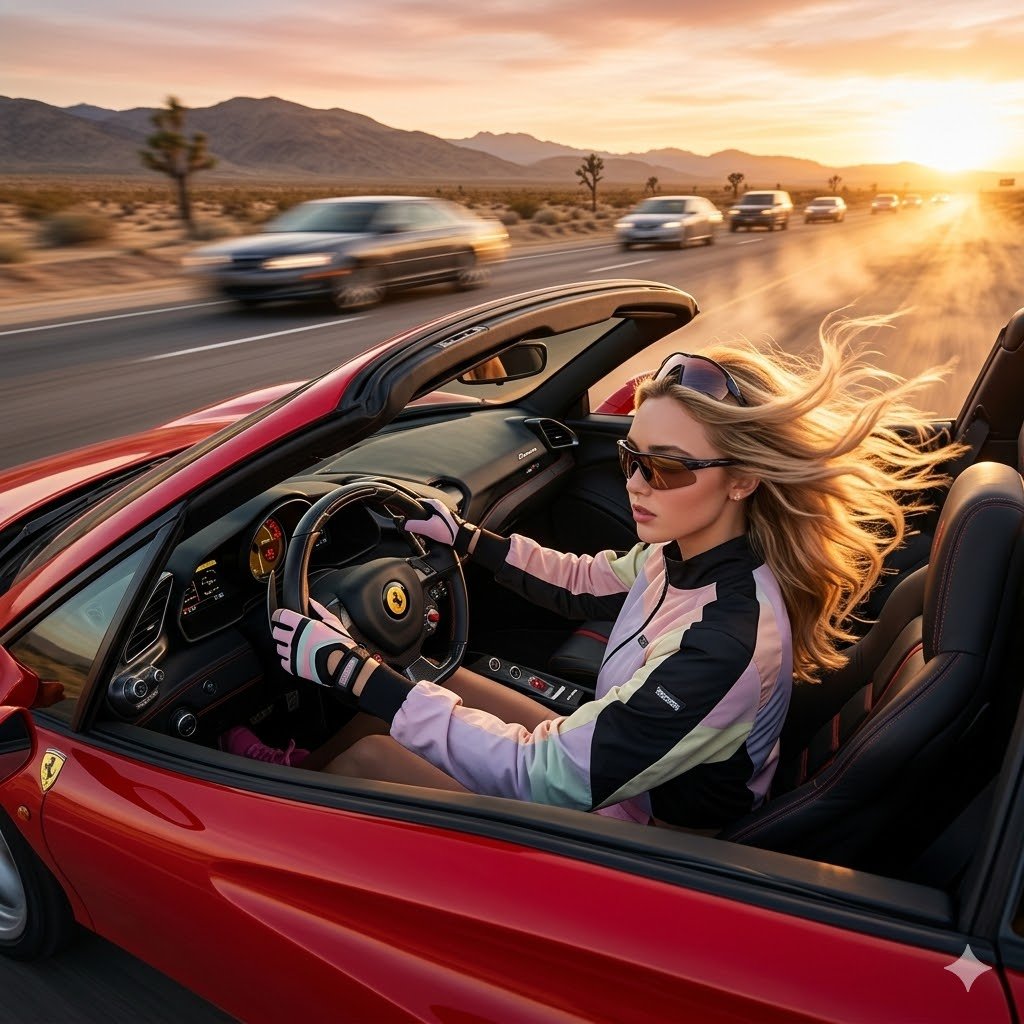 Gemini ferrari fotoğraf promptları