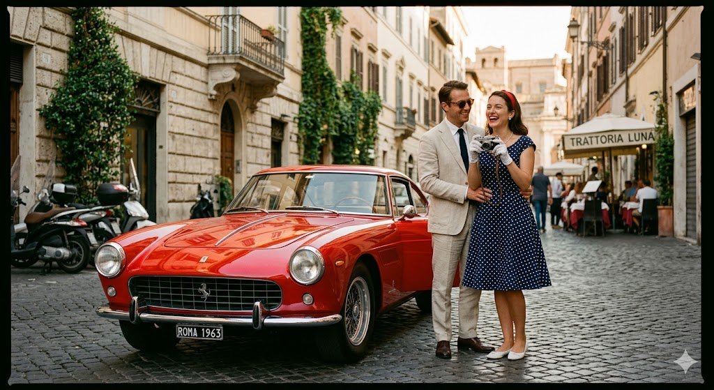 Gemini ferrari fotoğraf promptları