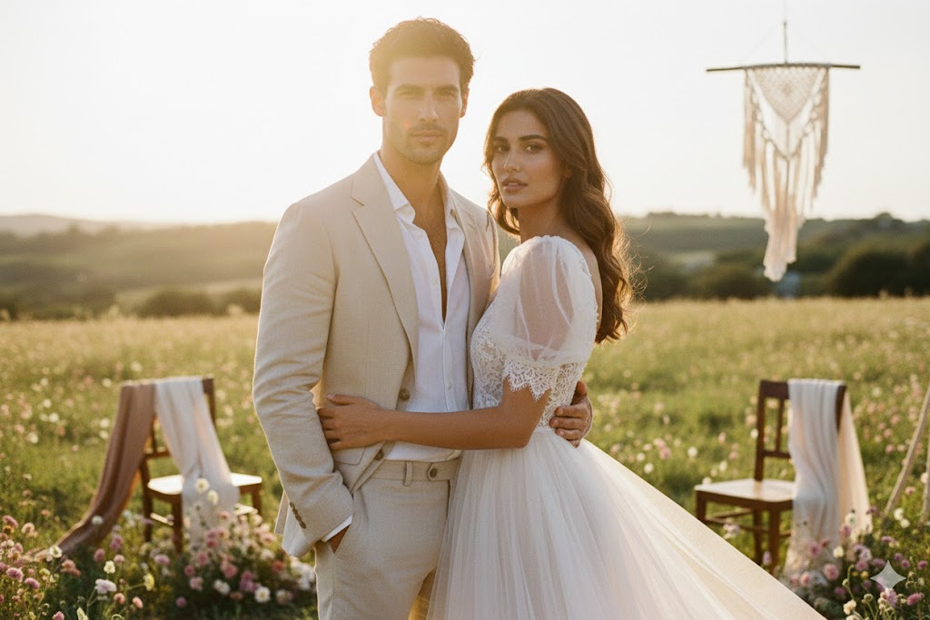 gemini ile düğün fotoğrafı yapma promptları