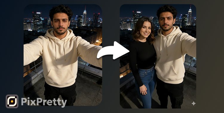 gemini ile yanına kız ekleme promptları