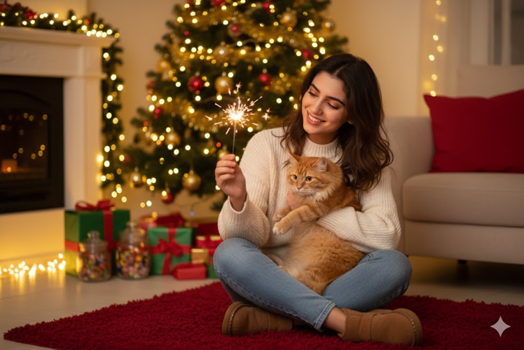 gemini ile yılbaşı fotoğraf yapma komutu