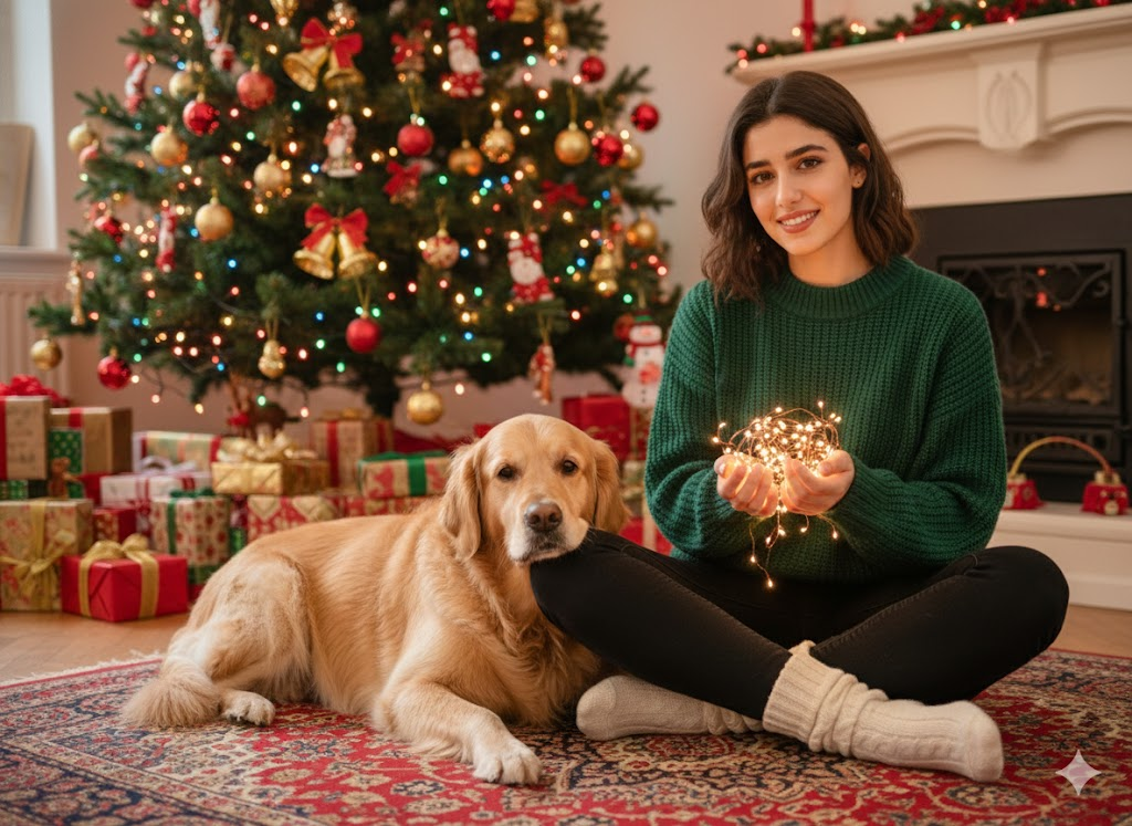 gemini ile yılbaşı fotoğraf yapma komutu