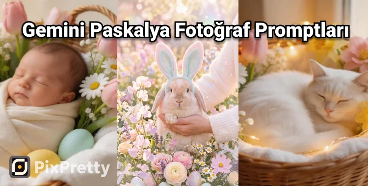 gemini paskalya fotoğraf promptları