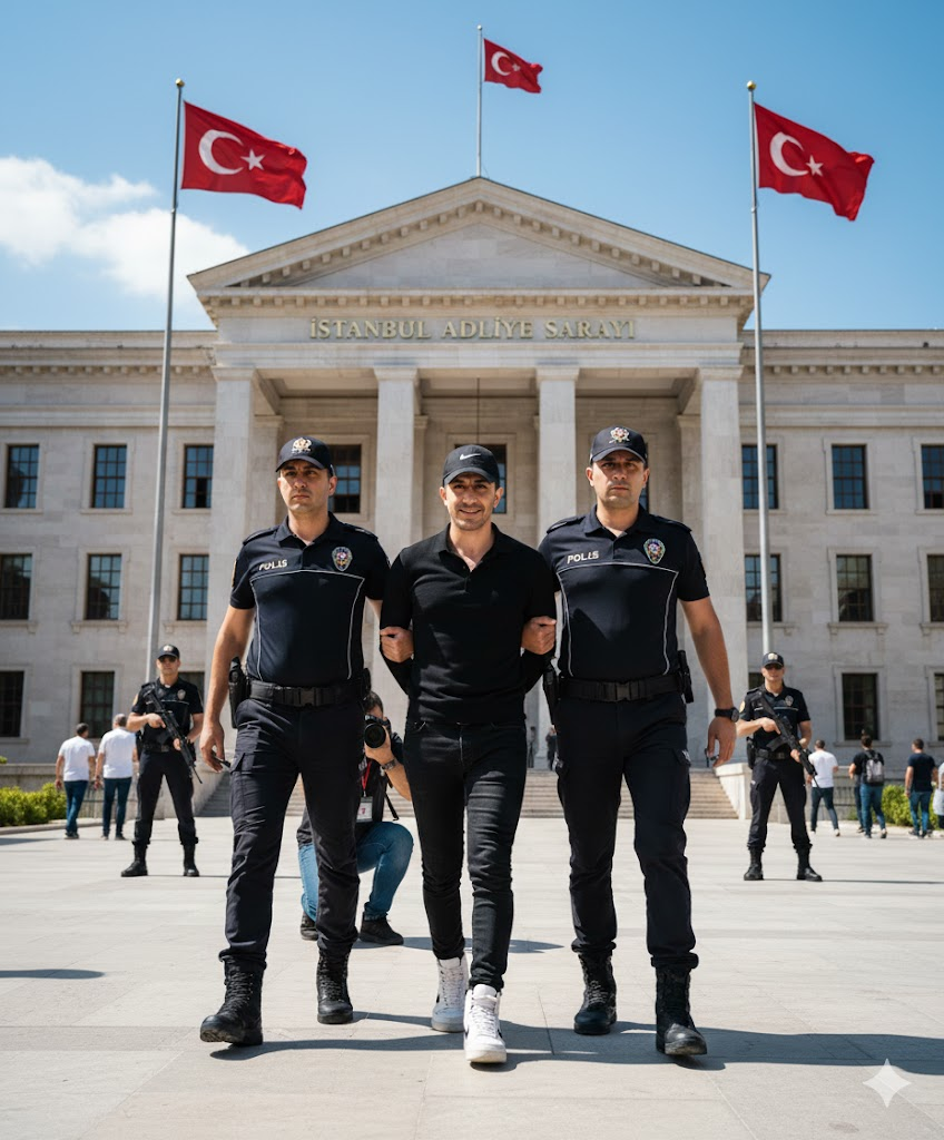 gemini polis yakalama efekti - Adliye Önü