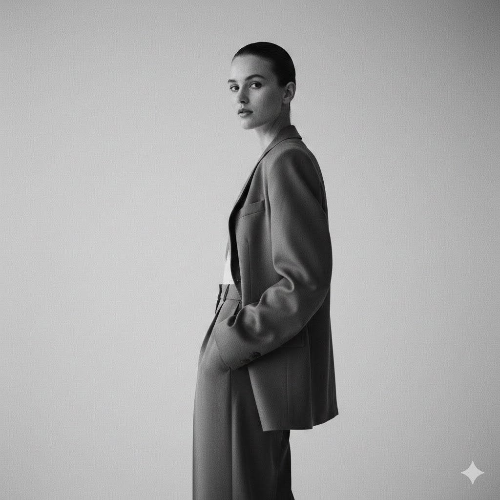 Gemini Siyah Beyaz Fotoğraf Yapma Prompt Örnkeleri Moda Stüdyo
