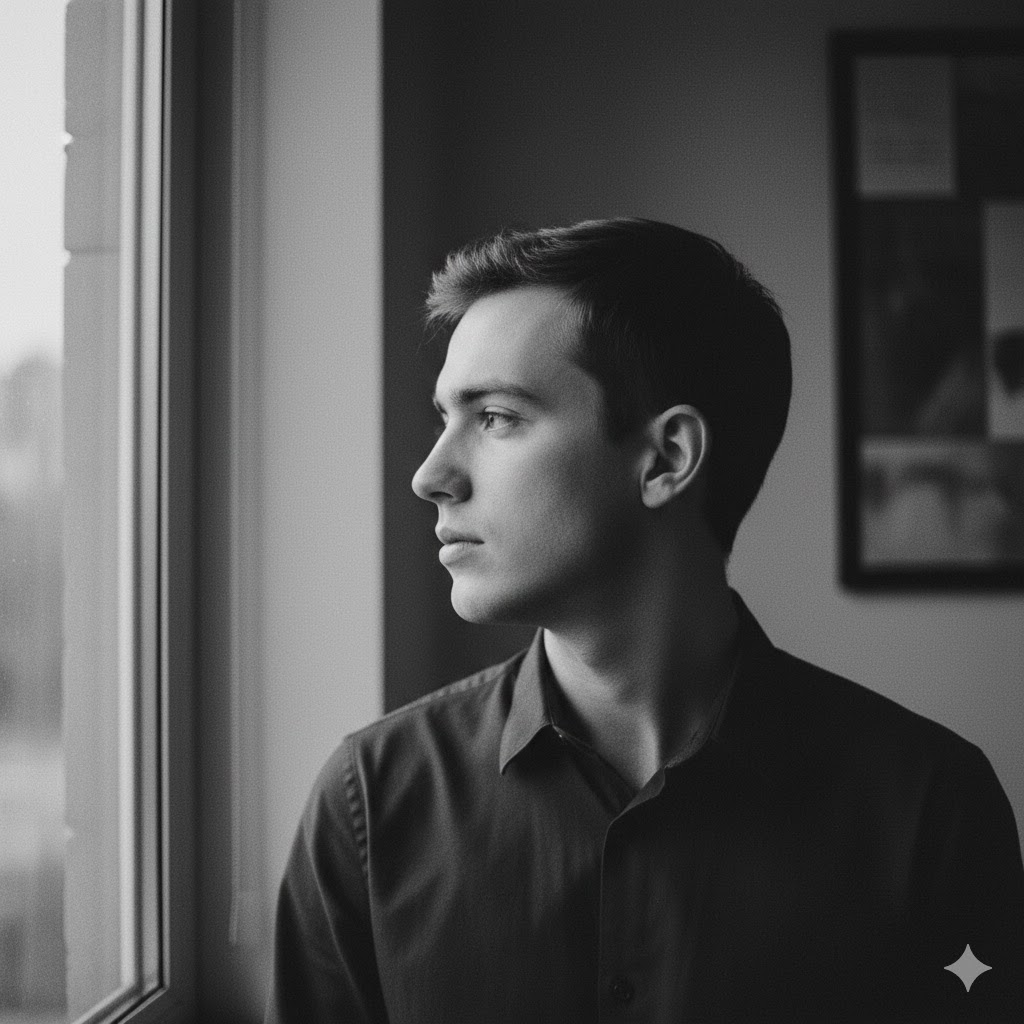 Gemini Siyah Beyaz Fotoğraf Yapma Prompt Örnkeleri Erkek Portresi