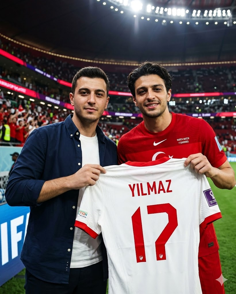 AI futbol taraftar portre prompt