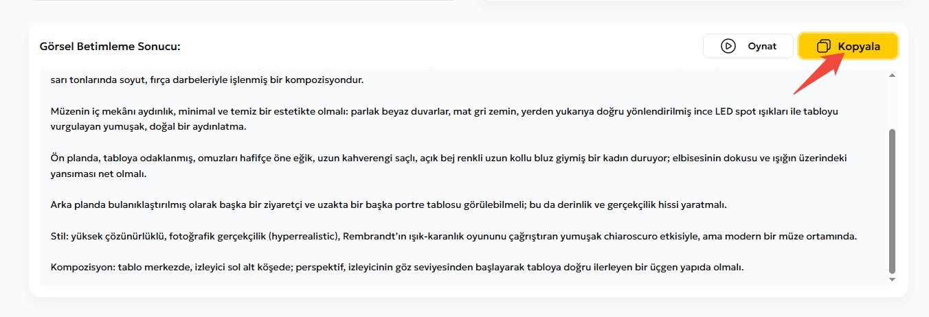 Gemini Yağlı Boya Portre Promptlarını Kopyala