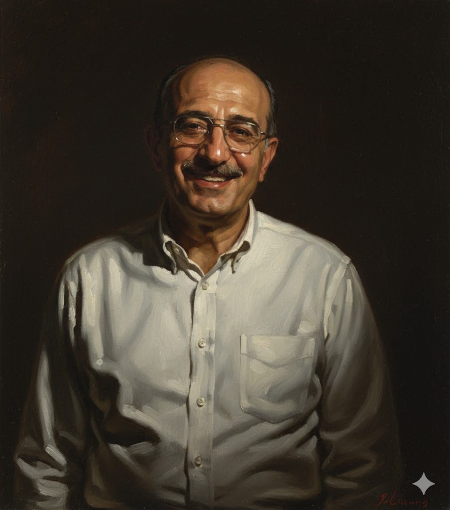 Barok dramatik stil yağlı boya portre örneği