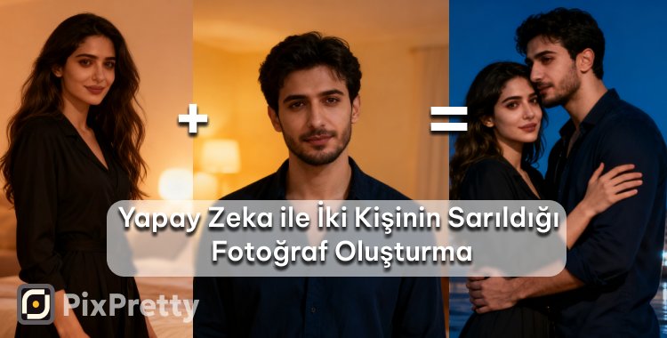 Gemini Yapay Zeka ile İki Kişinin Sarıldığı Fotoğraf Oluşturma