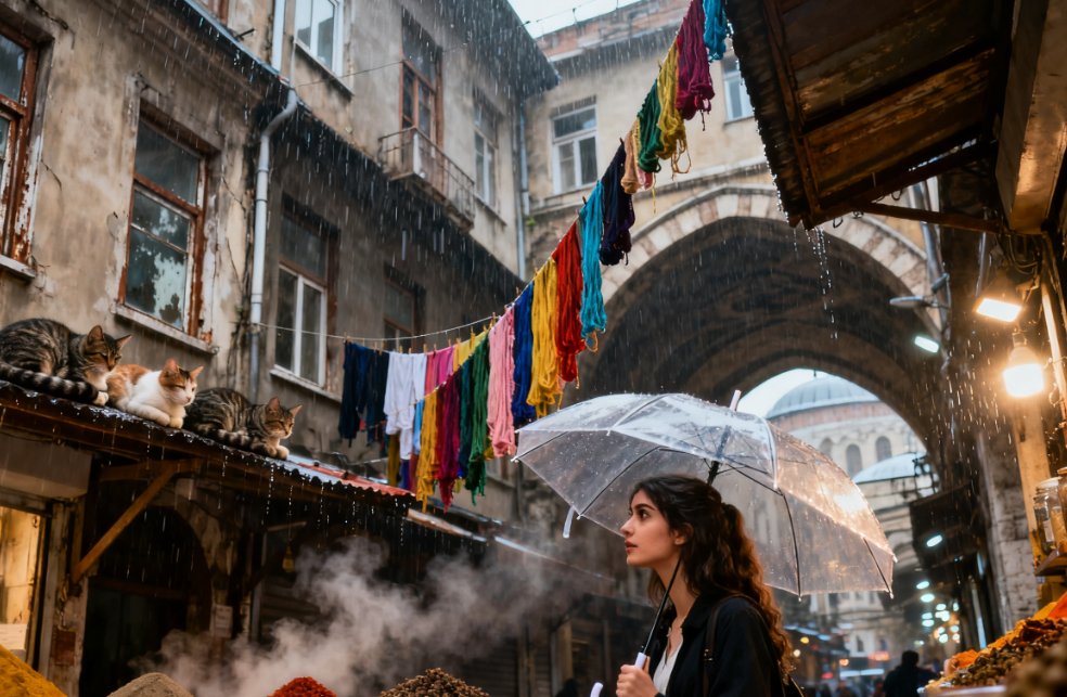 İstanbul manzaraları fotoğraf promptları
