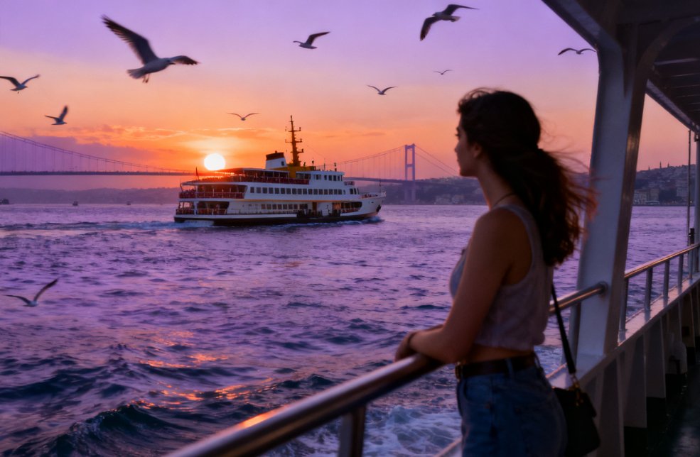 İstanbul manzaraları fotoğraf promptları