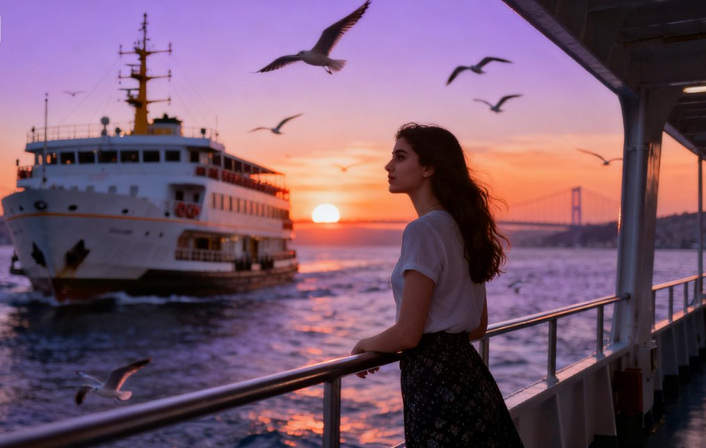 İstanbul manzaraları fotoğraf promptları