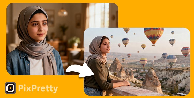 Kapadokya balonları fotoğraf promptları