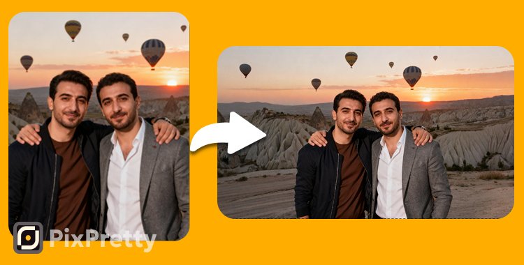 pixpretty fotoğraf genişletme