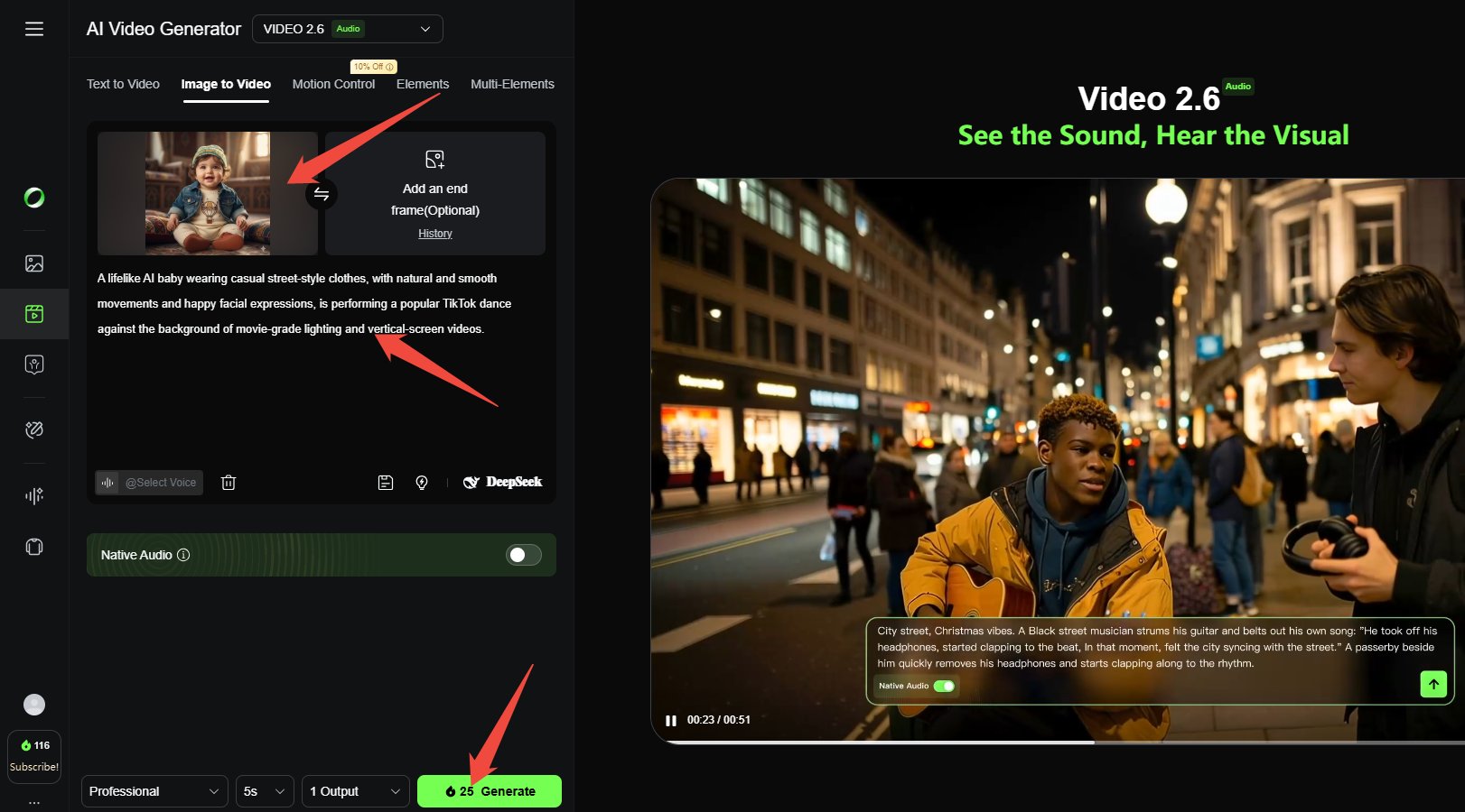 yapay zeka ile bebek dans ettirme