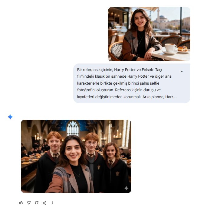 gemini ile ünlülerle film setinde selfie çekmek nasıl yapılır
