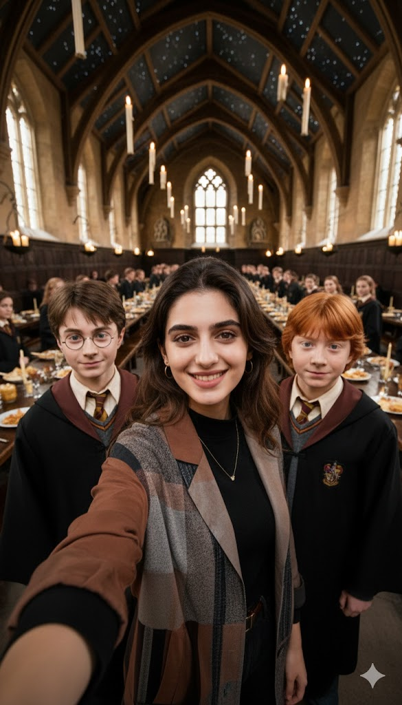 gemini ile ünlülerle film setinde selfie çekmek