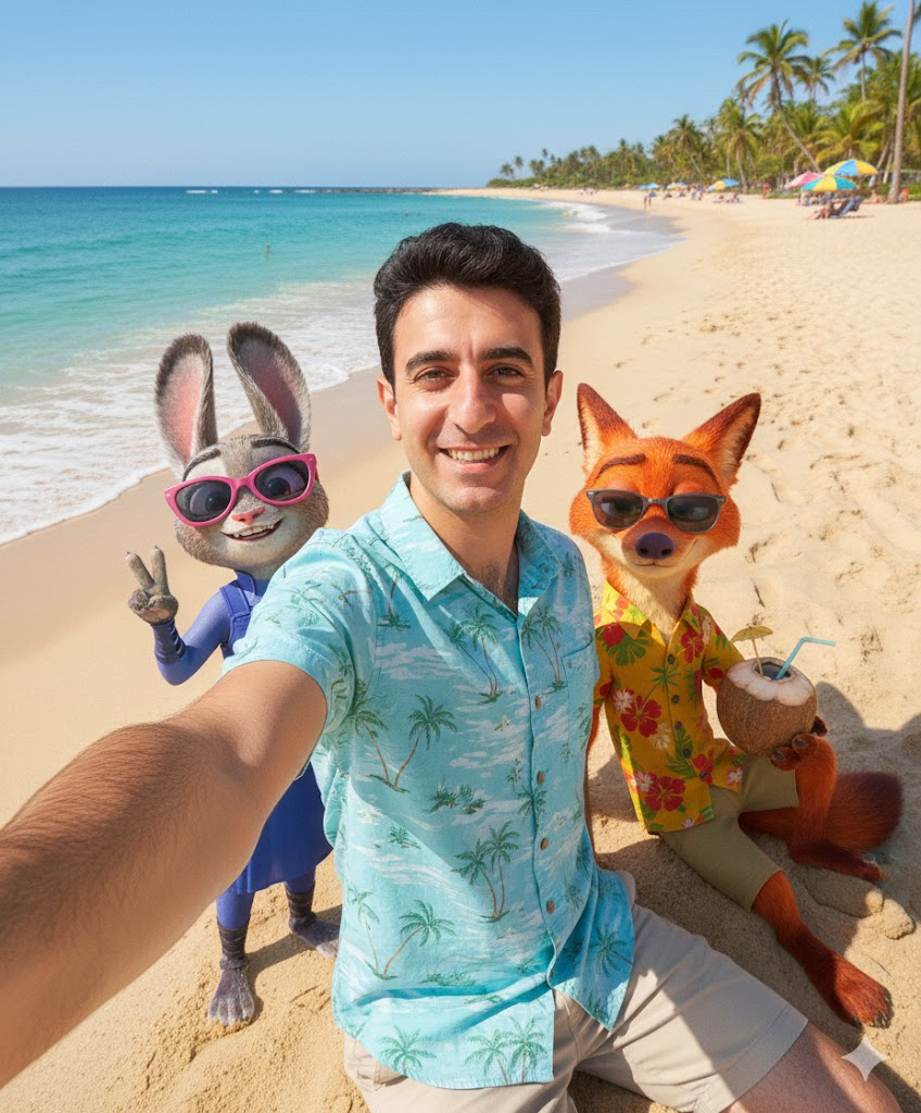 gemini zootopia fotoğraf prompt örnekleri