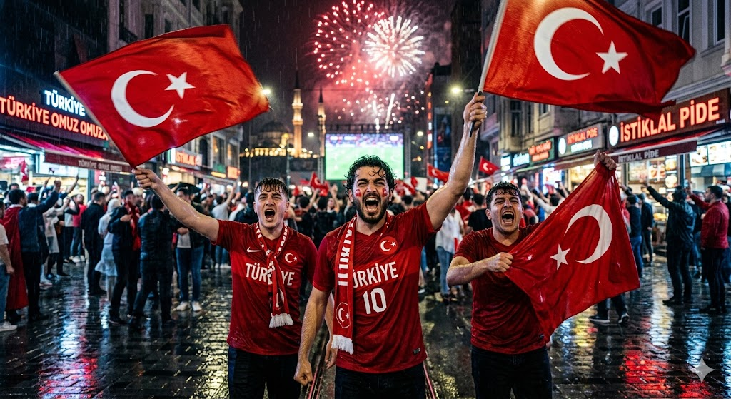 yapay zeka millî takım taraftar fotoğraf promptları