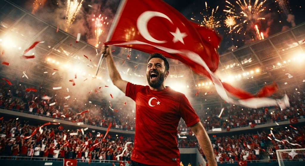 yapay zeka millî takım taraftar fotoğraf promptları