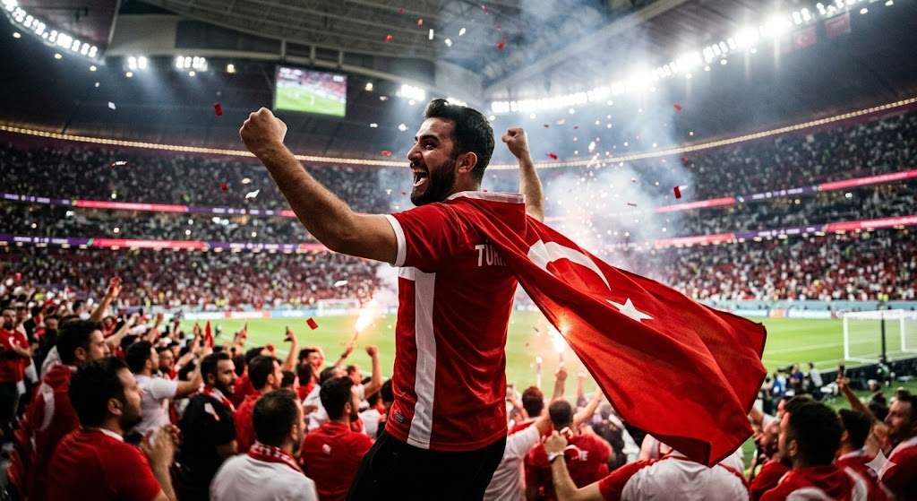 yapay zeka millî takım taraftar fotoğraf promptları
