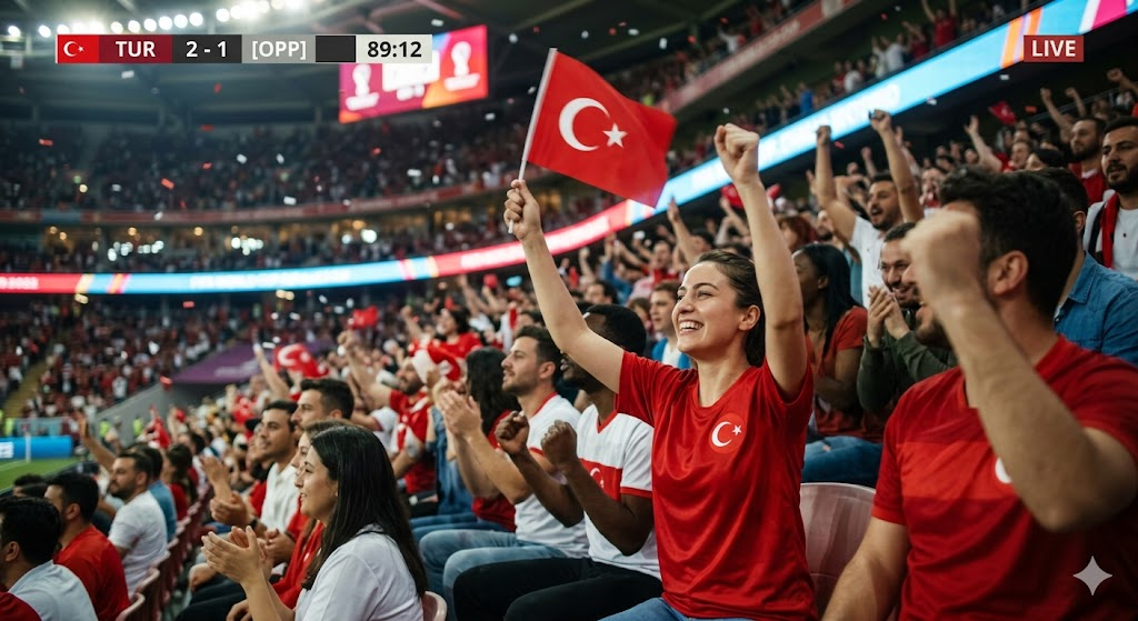 yapay zeka millî takım taraftar fotoğraf promptları