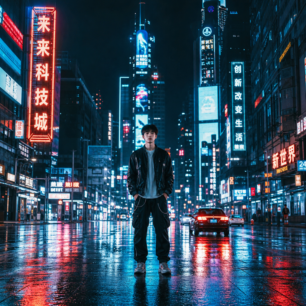 都市夜景街拍 ChatGPT 指令