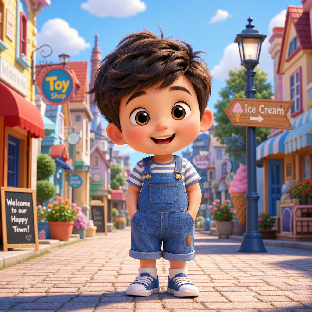 Pixar 3D 動畫風 ChatGPT 指令