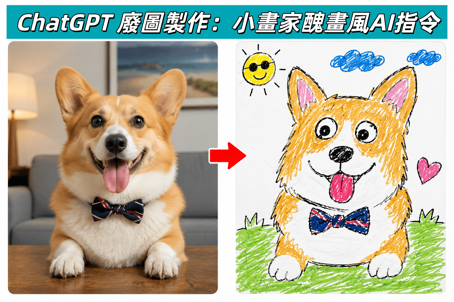 ChatGPT 小畫家風格