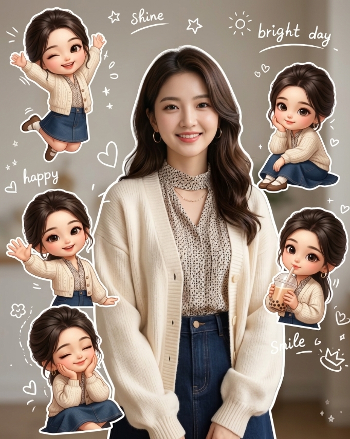 Chibi 風格 AI 照片編輯