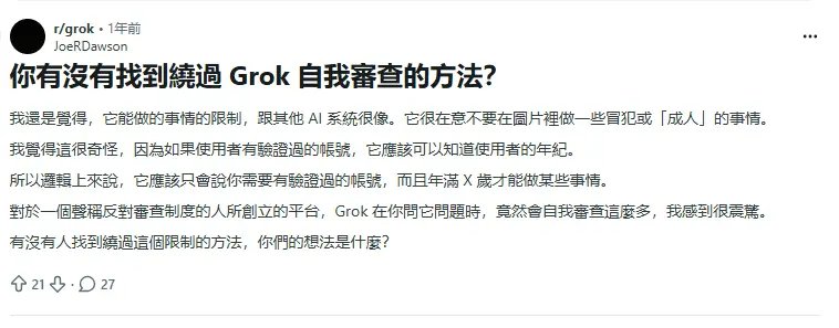 Grok 圖片與影片審核管理