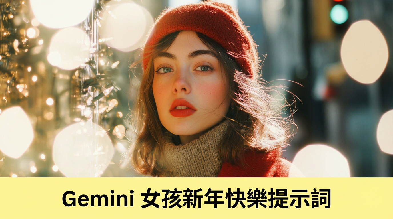 gemini 女孩新年提示詞