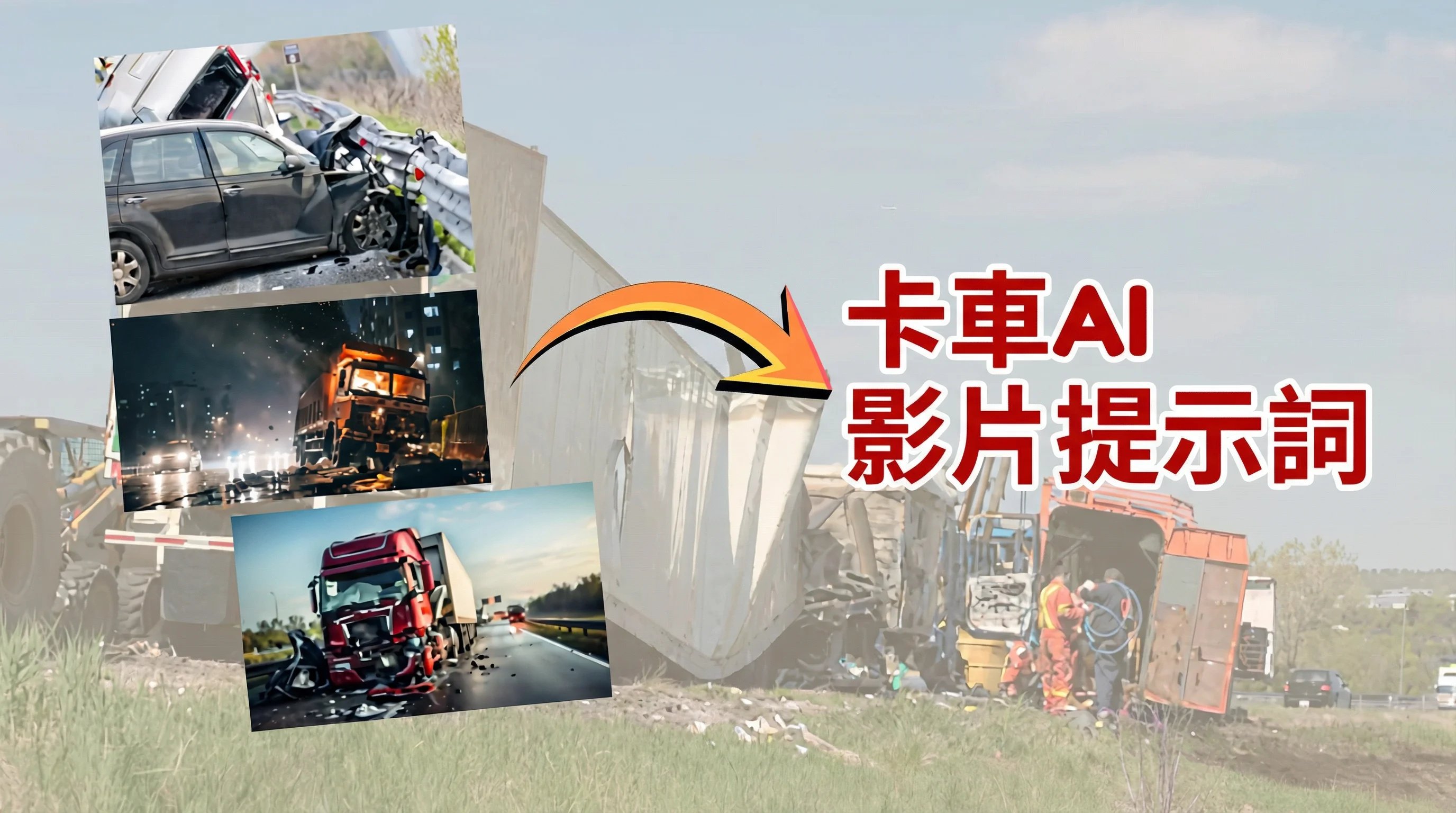 卡車AI影片提示詞