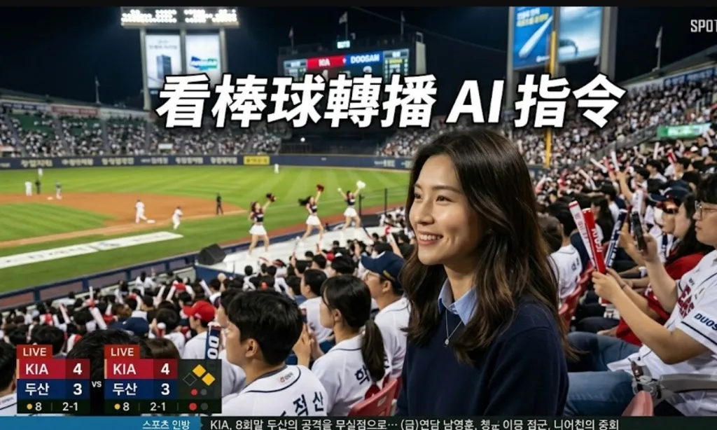 看棒球 AI指令